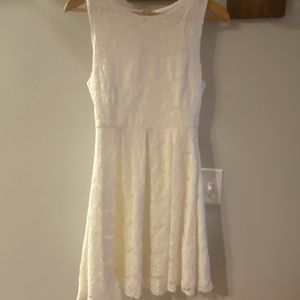 White dress